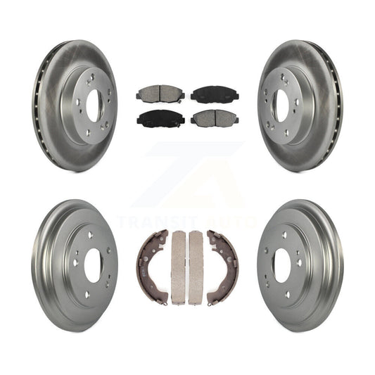 Coated Disc Rotors and Semi-Metallic Brake Pads Kit-KGS-102174 - Kit.bestparts.ca