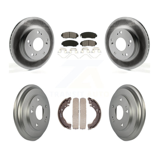 Coated Disc Rotors and Semi-Metallic Brake Pads Kit-KGS-102175 - Kit.bestparts.ca