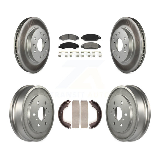 Coated Disc Rotors and Semi-Metallic Brake Pads Kit-KGS-102181 - Kit.bestparts.ca