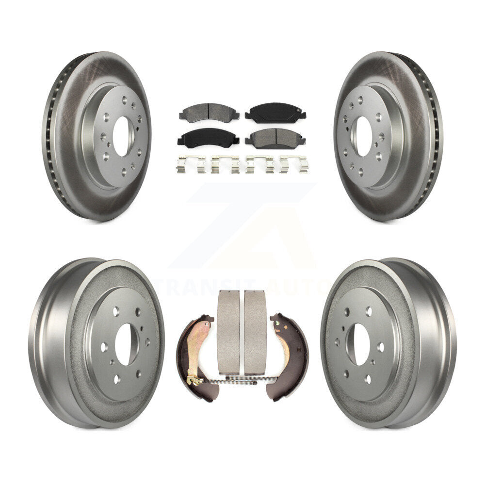 Coated Disc Rotors and Semi-Metallic Brake Pads Kit-KGS-102182 - Kit.bestparts.ca