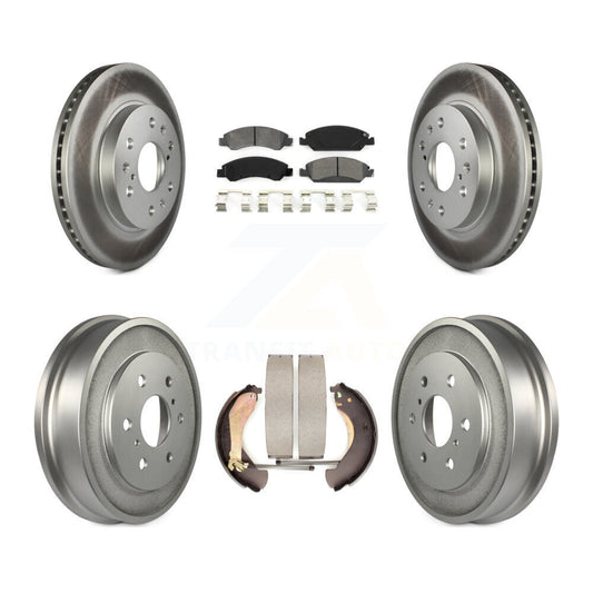 Coated Disc Rotors and Semi-Metallic Brake Pads Kit-KGS-102182 - Kit.bestparts.ca