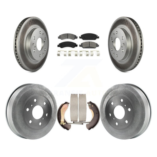Coated Disc Rotors and Semi-Metallic Brake Pads Kit-KGS-102183 - Kit.bestparts.ca