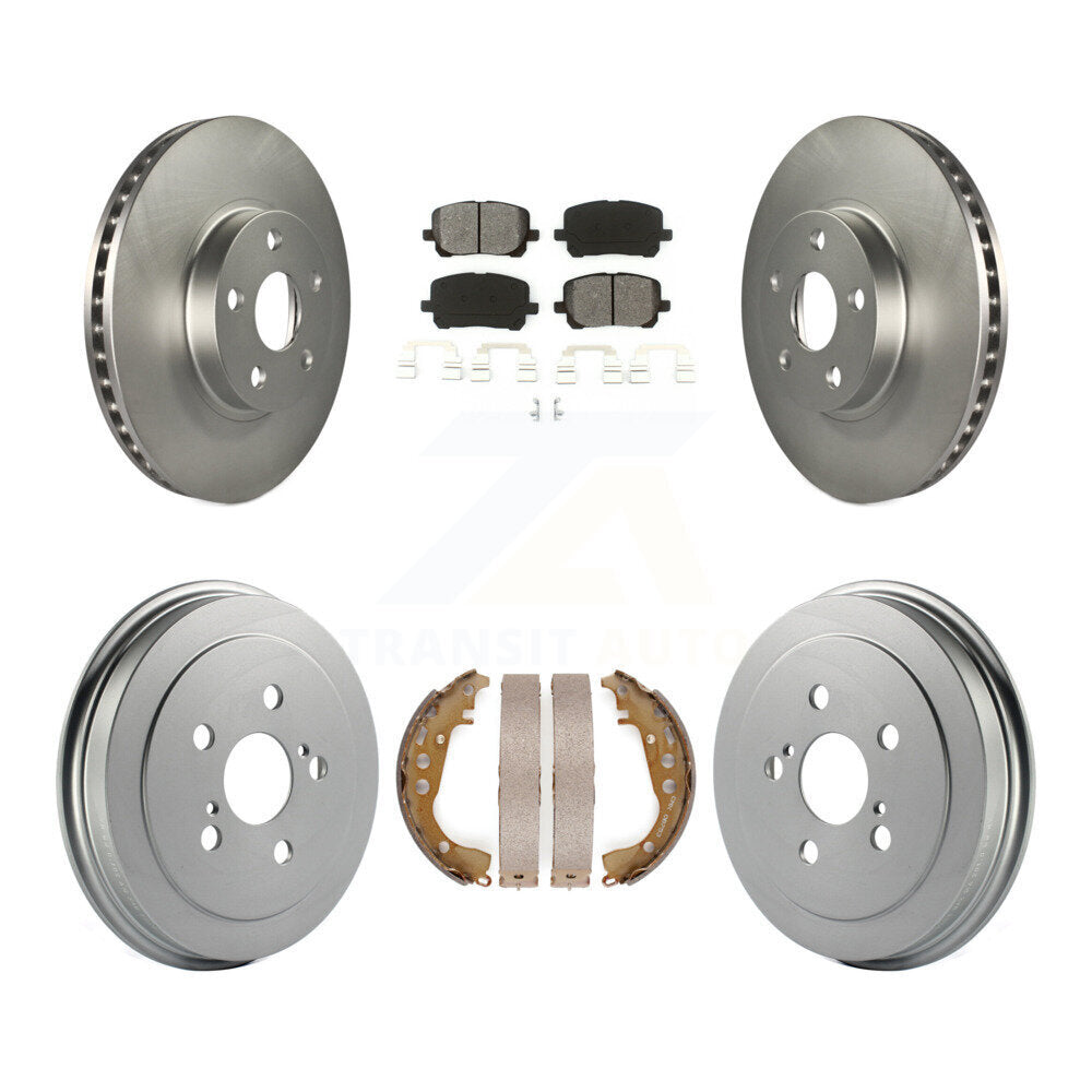 Coated Disc Rotors and Semi-Metallic Brake Pads Kit-KGS-102192 - Kit.bestparts.ca