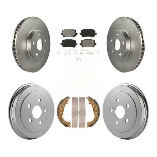 Coated Disc Rotors and Semi-Metallic Brake Pads Kit-KGS-102192 - Kit.bestparts.ca