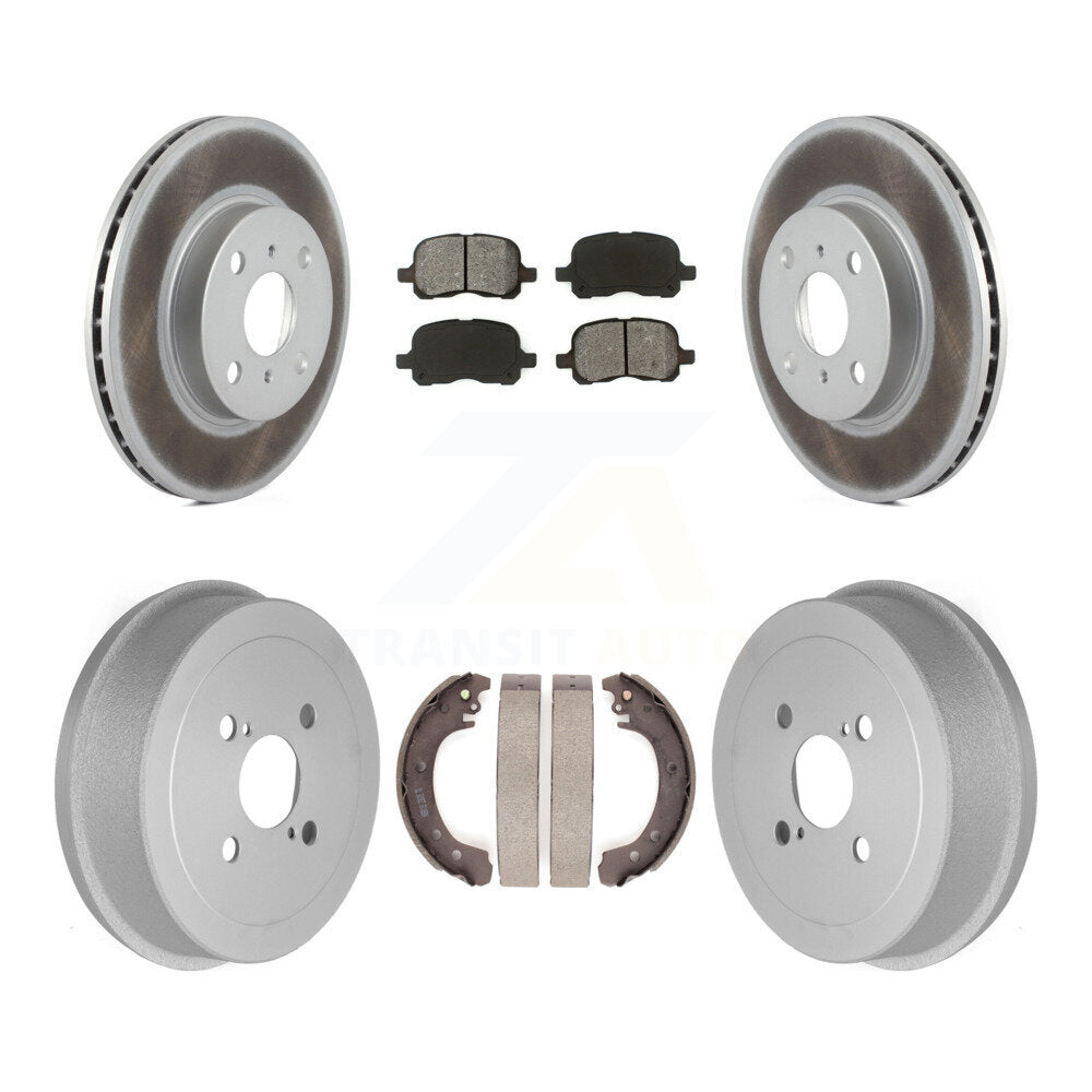 Coated Disc Rotors and Semi-Metallic Brake Pads Kit-KGS-102193 - Kit.bestparts.ca