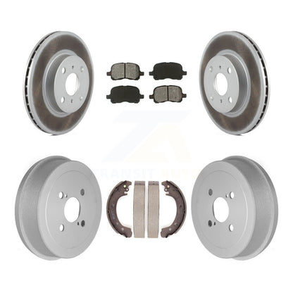Coated Disc Rotors and Semi-Metallic Brake Pads Kit-KGS-102193 - Kit.bestparts.ca