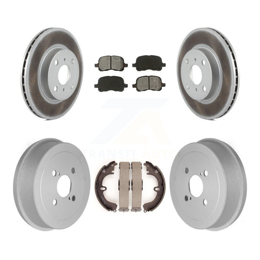 Coated Disc Rotors and Semi-Metallic Brake Pads Kit-KGS-102194 - Kit.bestparts.ca