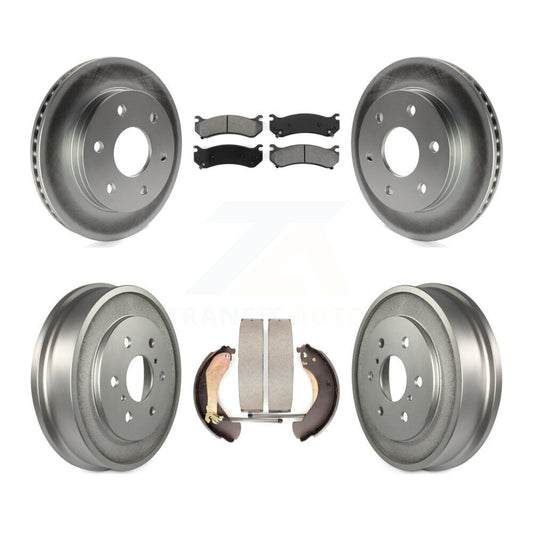 Coated Disc Rotors and Semi-Metallic Brake Pads Kit-KGS-102195 - Kit.bestparts.ca