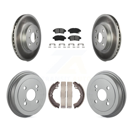 Coated Disc Rotors and Semi-Metallic Brake Pads Kit-KGS-102198 - Kit.bestparts.ca