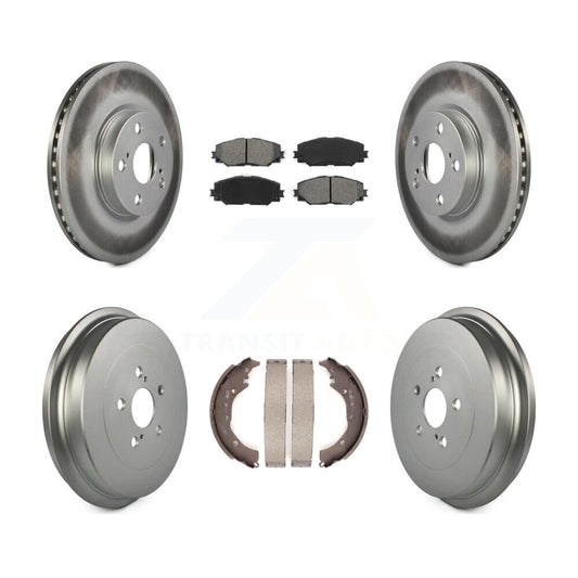 Coated Disc Rotors and Semi-Metallic Brake Pads Kit-KGS-102203 - Kit.bestparts.ca