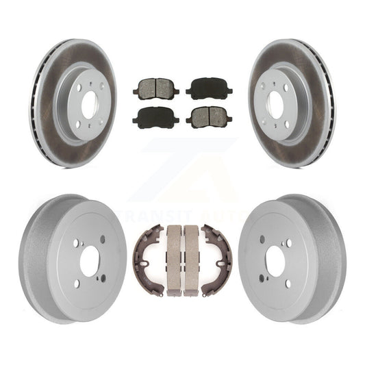Coated Disc Rotors and Semi-Metallic Brake Pads Kit-KGS-102206 - Kit.bestparts.ca