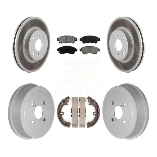 Coated Disc Rotors and Semi-Metallic Brake Pads Kit-KGS-102207 - Kit.bestparts.ca