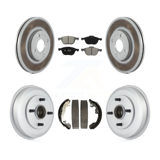 Coated Disc Rotors and Semi-Metallic Brake Pads Kit-KGS-102209 - Kit.bestparts.ca