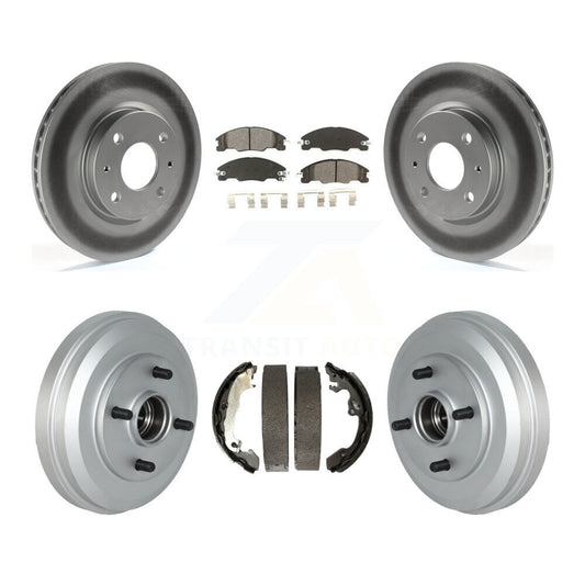 Coated Disc Rotors and Semi-Metallic Brake Pads Kit-KGS-102210 - Kit.bestparts.ca