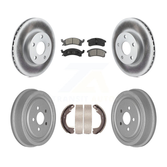 Coated Disc Rotors and Semi-Metallic Brake Pads Kit-KGS-102212 - Kit.bestparts.ca
