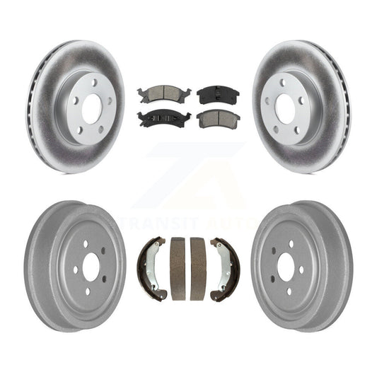 Coated Disc Rotors and Semi-Metallic Brake Pads Kit-KGS-102213 - Kit.bestparts.ca