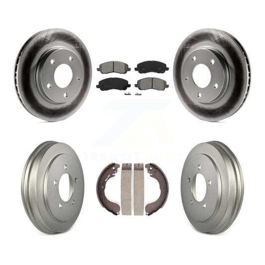 Coated Disc Rotors and Semi-Metallic Brake Pads Kit-KGS-102215 - Kit.bestparts.ca