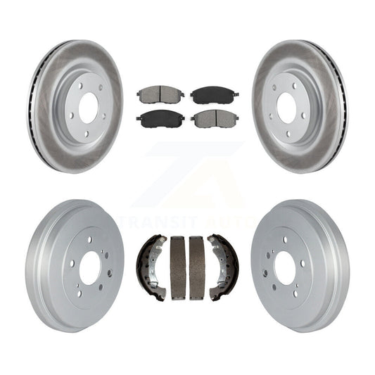 Coated Disc Rotors and Semi-Metallic Brake Pads Kit-KGS-102216 - Kit.bestparts.ca