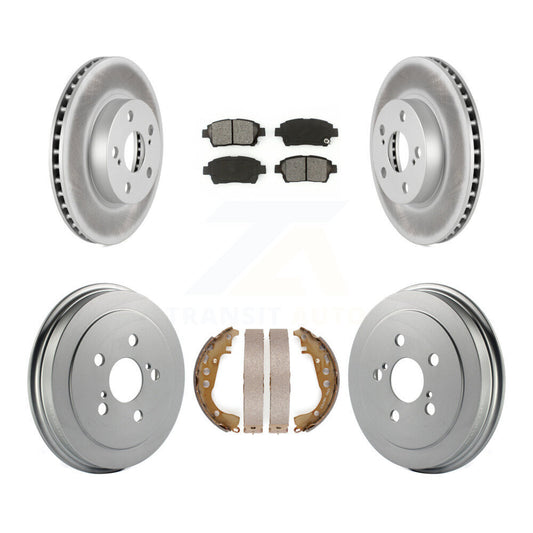 coated disc rotors and semi metallic brake pads-kgs-102218 - Kit.bestparts.ca