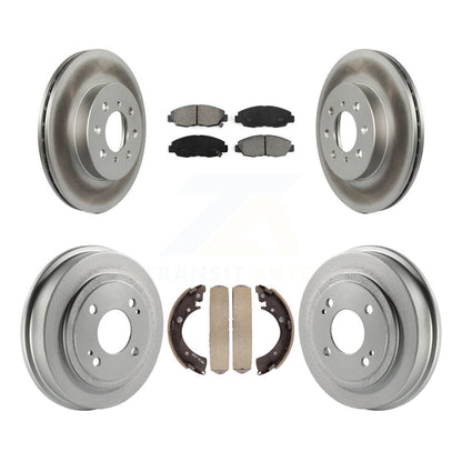 Coated Disc Rotors and Semi-Metallic Brake Pads Kit-KGS-102221 - Kit.bestparts.ca