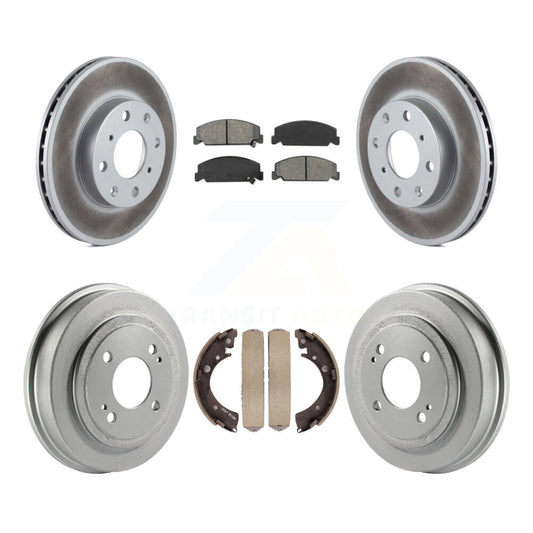 Coated Disc Rotors and Semi-Metallic Brake Pads Kit-KGS-102222 - Kit.bestparts.ca