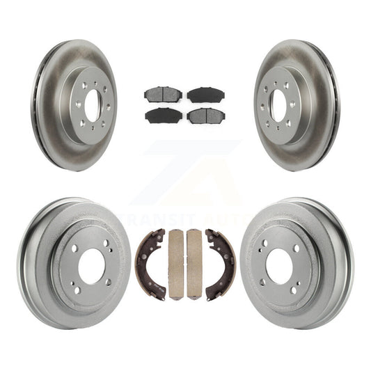 Coated Disc Rotors and Semi-Metallic Brake Pads Kit-KGS-102223 - Kit.bestparts.ca