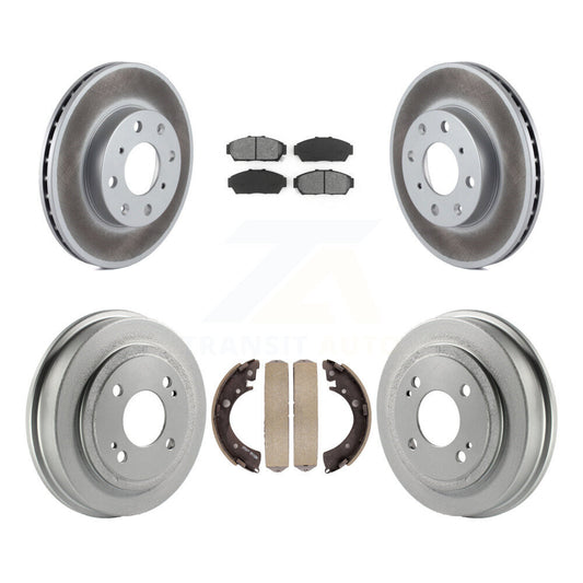 Coated Disc Rotors and Semi-Metallic Brake Pads Kit-KGS-102224 - Kit.bestparts.ca