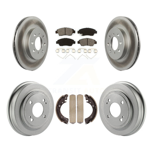 Coated Disc Rotors and Semi-Metallic Brake Pads Kit-KGS-102225 - Kit.bestparts.ca