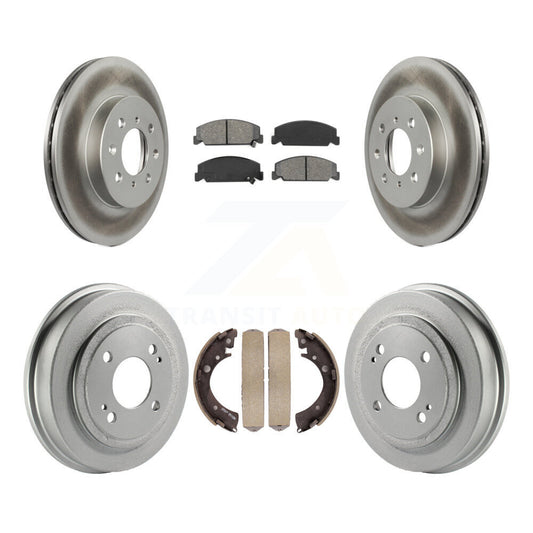 Coated Disc Rotors and Semi-Metallic Brake Pads Kit-KGS-102226 - Kit.bestparts.ca