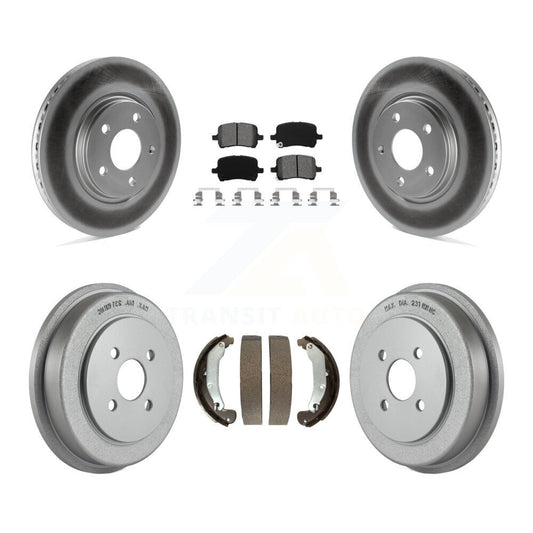 Coated Disc Rotors and Semi-Metallic Brake Pads Kit-KGS-102231 - Kit.bestparts.ca
