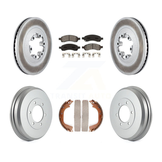 Coated Disc Rotors and Semi-Metallic Brake Pads Kit-KGS-102232 - Kit.bestparts.ca