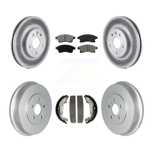 Coated Disc Rotors and Semi-Metallic Brake Pads Kit-KGS-102234 - Kit.bestparts.ca