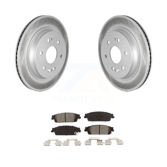 Coated Disc Rotors and Semi-Metallic Brake Pads Kit-KGS-102238 - Kit.bestparts.ca
