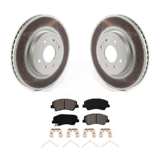 Coated Disc Rotors and Semi-Metallic Brake Pads Kit-KGS-102240 - Kit.bestparts.ca