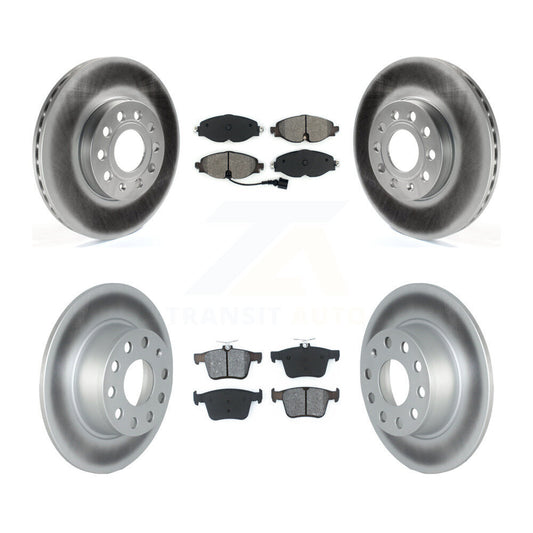 Coated Disc Rotors and Semi-Metallic Brake Pads Kit-KGS-102263 - Kit.bestparts.ca