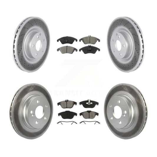 coated disc rotors and semi metallic brake pads-kgs-102277 - Kit.bestparts.ca