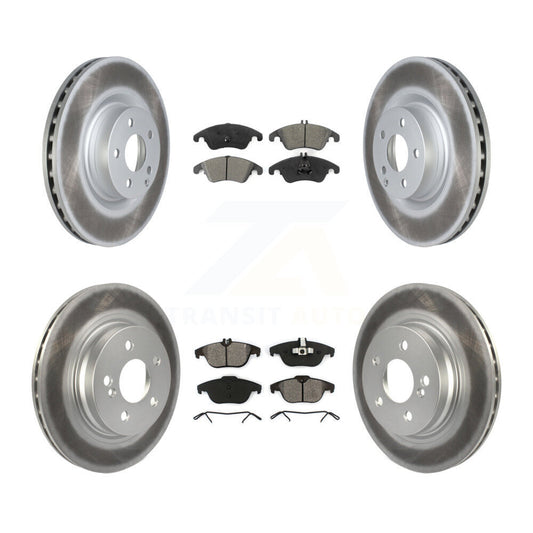 Coated Disc Rotors and Semi-Metallic Brake Pads Kit-KGS-102278 - Kit.bestparts.ca