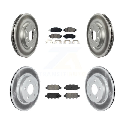 Coated Disc Rotors and Semi-Metallic Brake Pads Kit-KGS-102292 - Kit.bestparts.ca