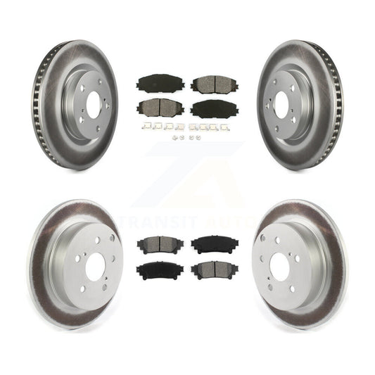 Disc Rotors and Semi-Metallic Brake Pads Kit-KGS-102296 - Kit.bestparts.ca