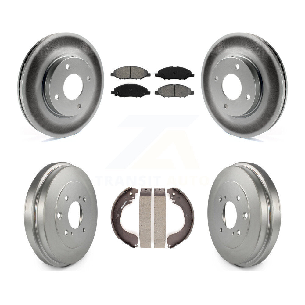 Coated Disc Rotors and Semi-Metallic Brake Pads Kit-KGS-102323 - Kit.bestparts.ca