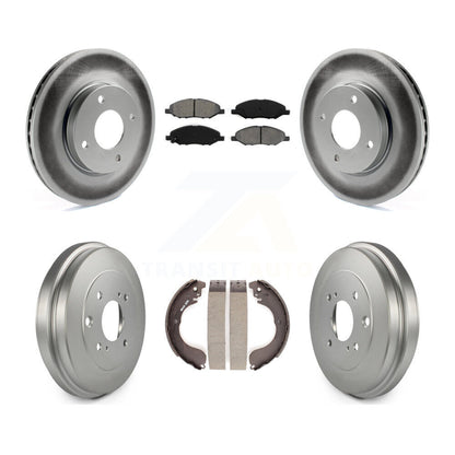 Coated Disc Rotors and Semi-Metallic Brake Pads Kit-KGS-102323 - Kit.bestparts.ca