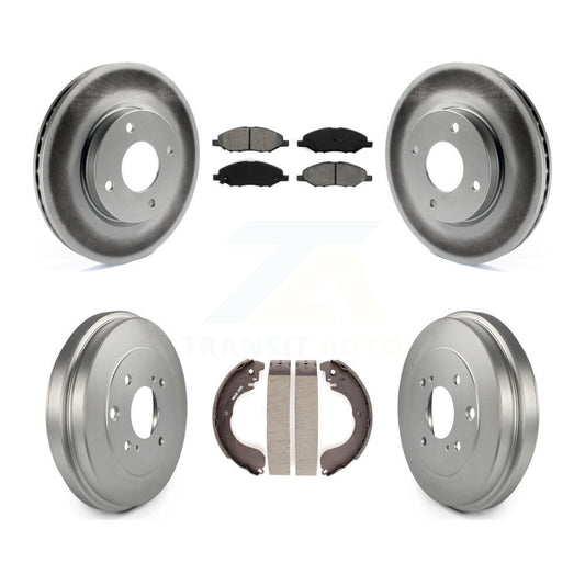 Coated Disc Rotors and Semi-Metallic Brake Pads Kit-KGS-102323 - Kit.bestparts.ca