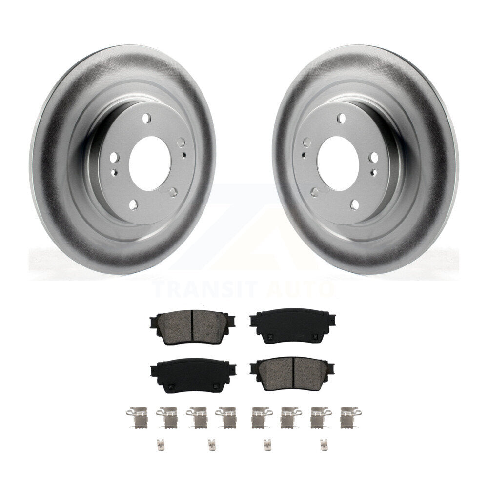 Coated Disc Rotors and Semi-Metallic Brake Pads Kit-KGS-102367 - Kit.bestparts.ca Kit.bestparts.ca