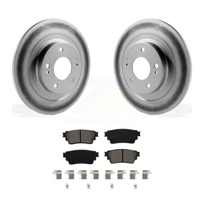 Coated Disc Rotors and Semi-Metallic Brake Pads Kit-KGS-102367 - Kit.bestparts.ca