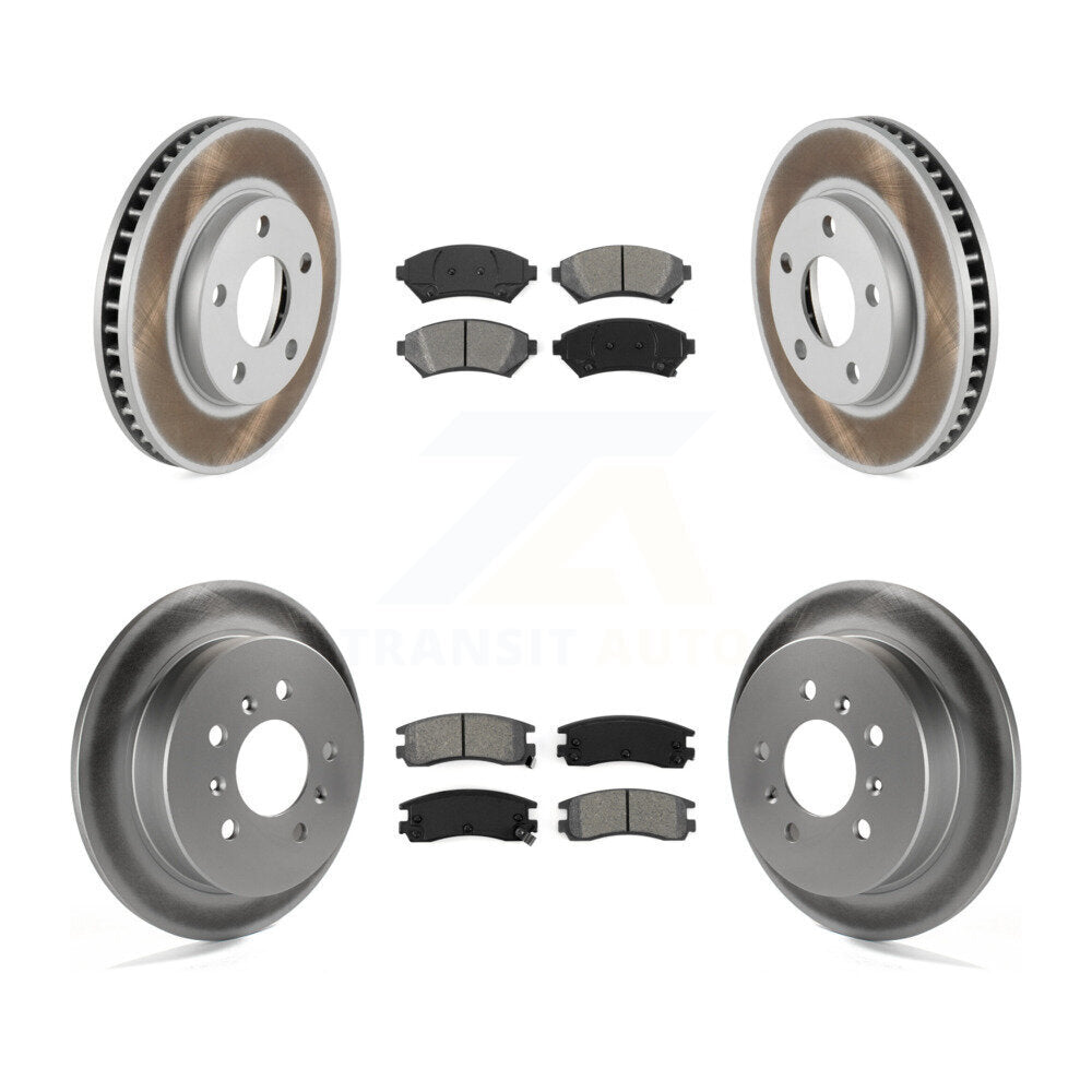 Disc Rotors and Semi-Metallic Brake Pads Kit-KGS-102373 - Kit.bestparts.ca