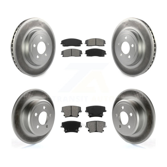 Disc Rotors and Semi-Metallic Brake Pads Kit-KGS-102376 - Kit.bestparts.ca