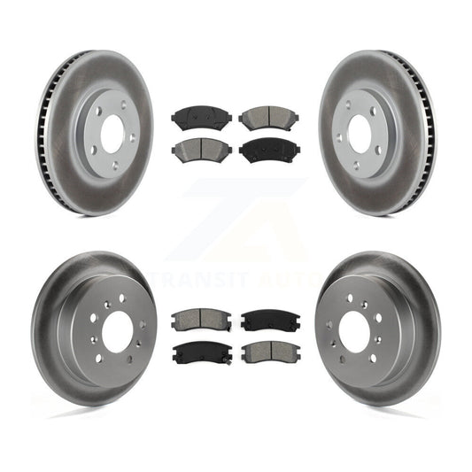 Disc Rotors and Semi-Metallic Brake Pads Kit-KGS-102378 - Kit.bestparts.ca