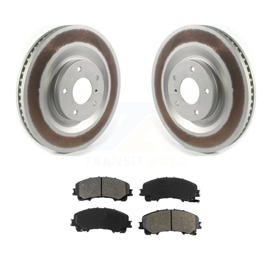 Coated Disc Rotors and Semi-Metallic Brake Pads Kit-KGS-102381 - Kit.bestparts.ca