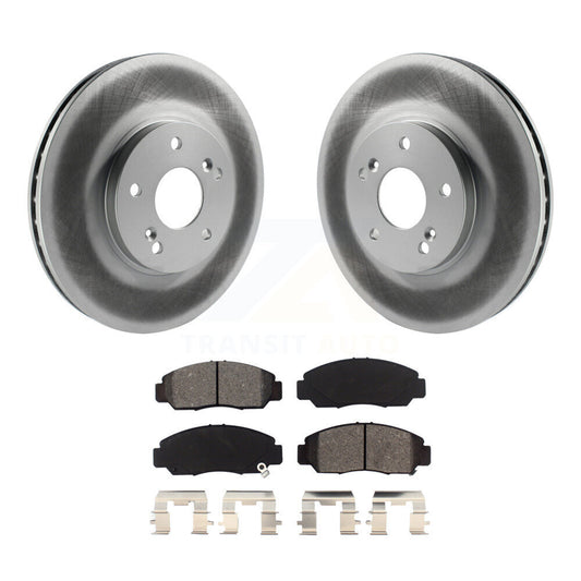 Coated Disc Rotors and Semi-Metallic Brake Pads Kit-KGS-102382 - Kit.bestparts.ca