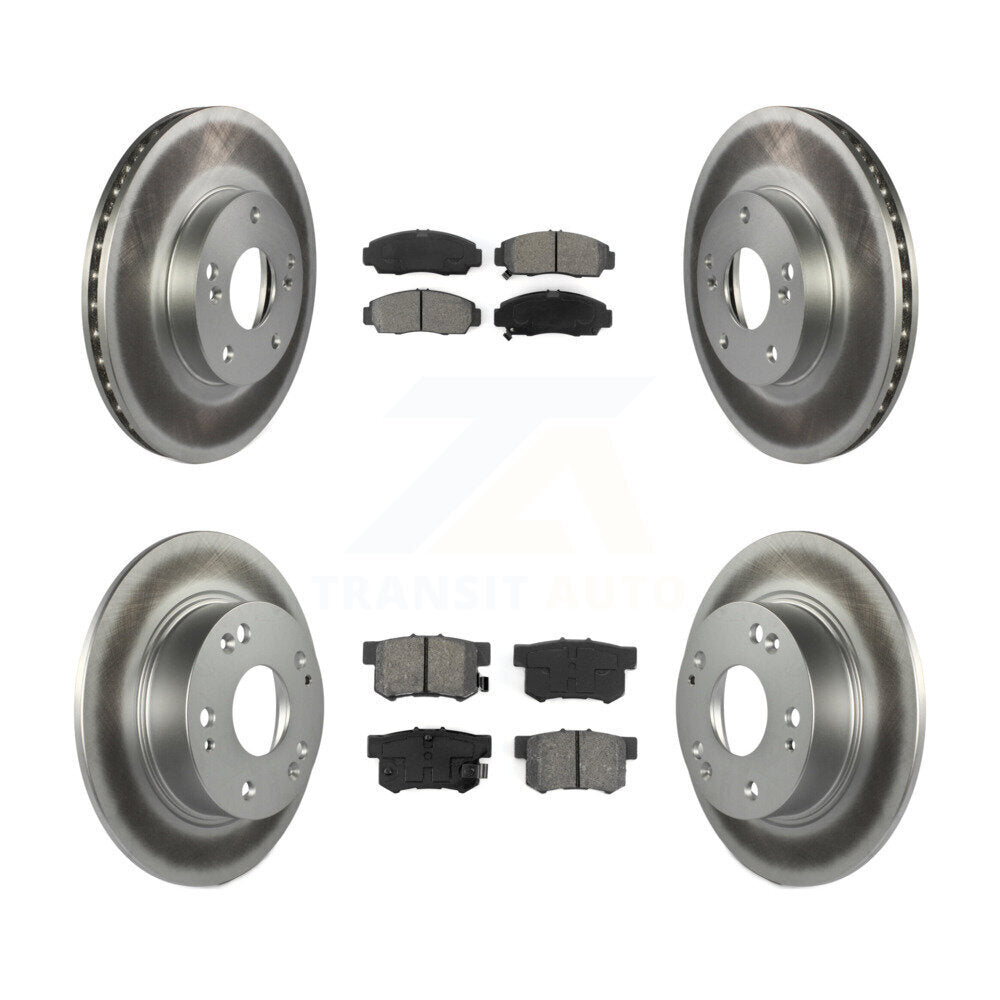 Disc Rotors and Semi-Metallic Brake Pads Kit-KGS-102389